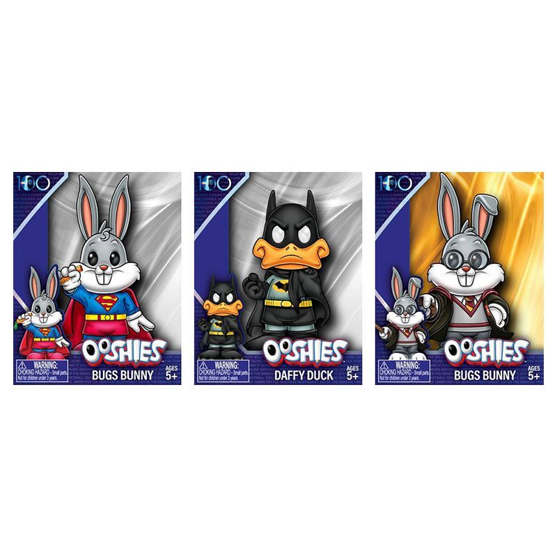 Warner Bros - Mashup Ooshies Vinyl 4-inch - Bugs Bunny Superman Suit