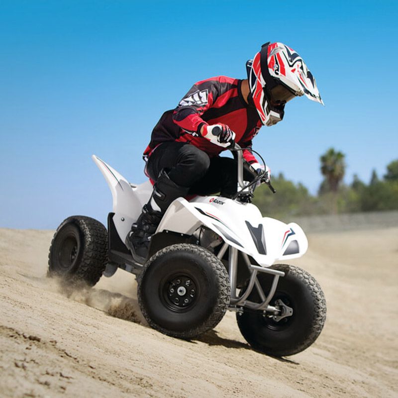 Razor - 15Km/h Dirt Quad 500 Bike - White