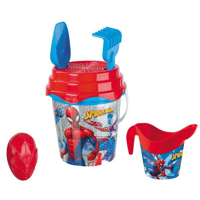 Mondo - Bucket Glitter Spider Man