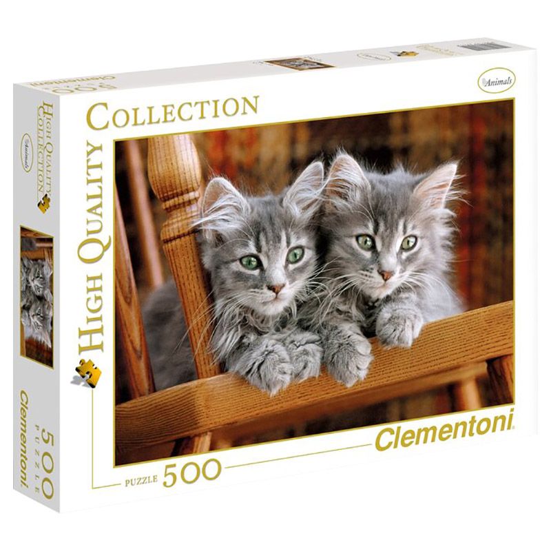 Clementoni - Kittens Puzzle 500pcs