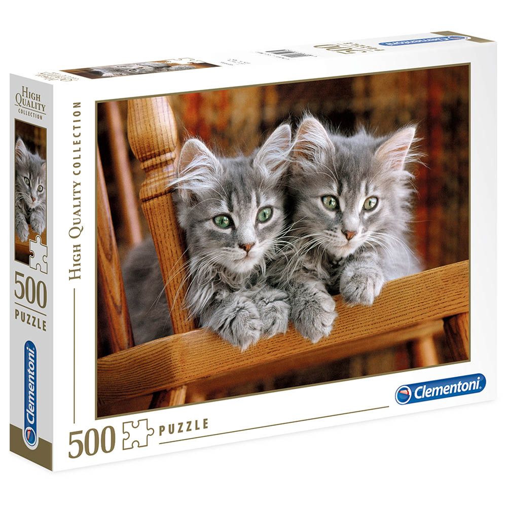 Clementoni - Kittens Puzzle 500pcs