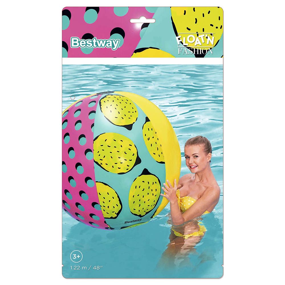 Bestway - Beach Ball Retro Fashion 122cm