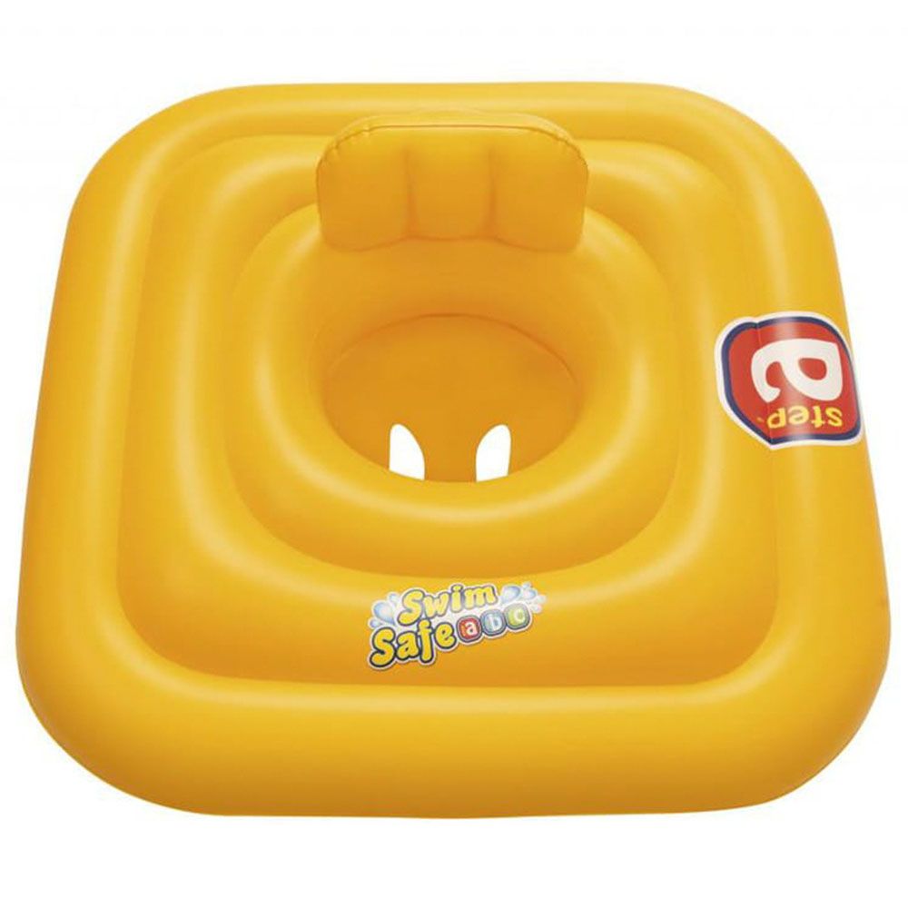 Bestway - Swim Safe Baby Support Step - Inflatable Pool Float - Yellow