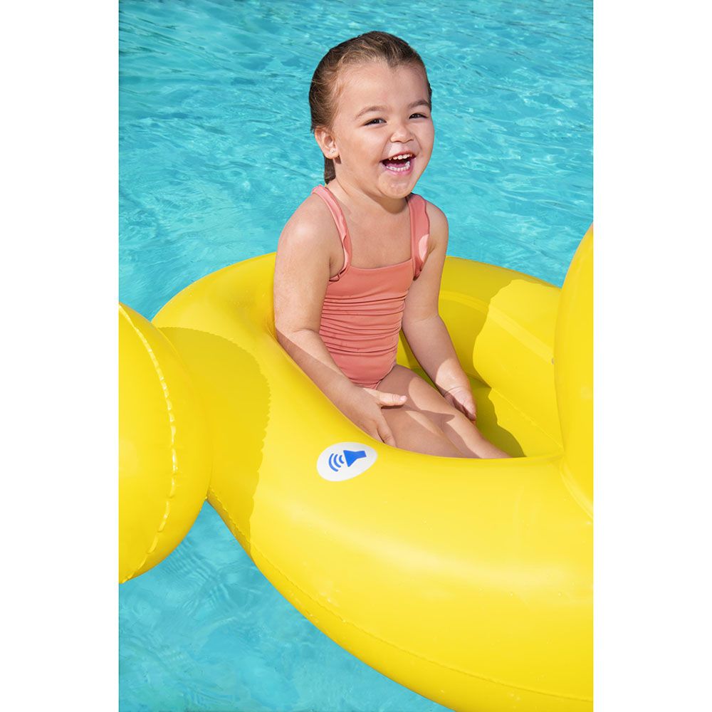 Bestway - UV Care Fun Speakers Duck Baby Boat - yellow - Inflatable Pool Float