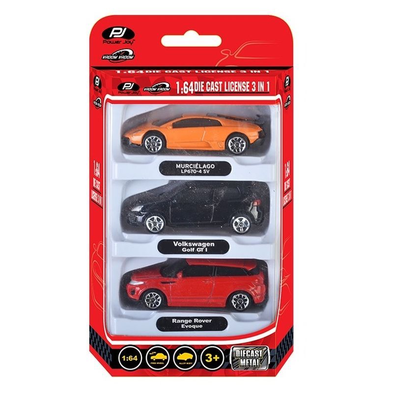 Power Joy - V.Vroom Diecast Licensed 3-in-1