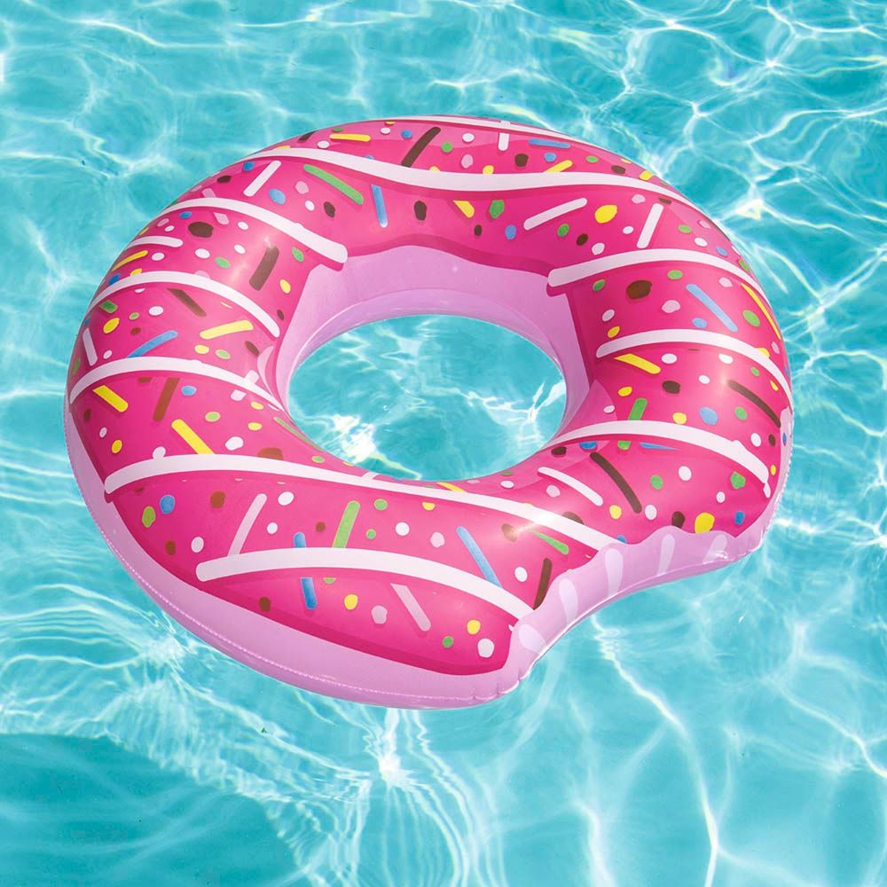 Bestway - Swimming Donut 107cm, 1pc - Assorted - Inflatable Pool Ring