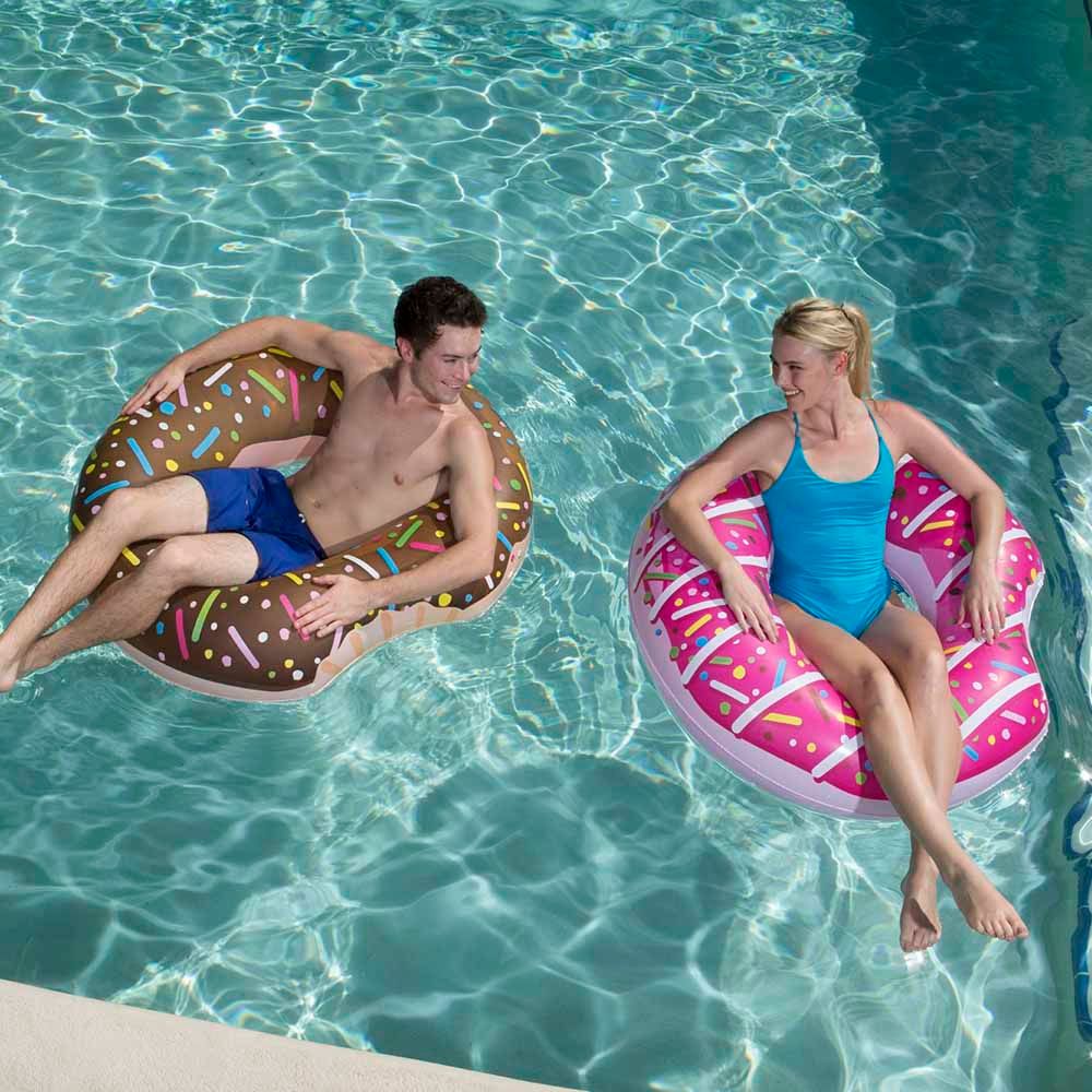 Bestway - Swimming Donut 107cm, 1pc - Assorted - Inflatable Pool Ring