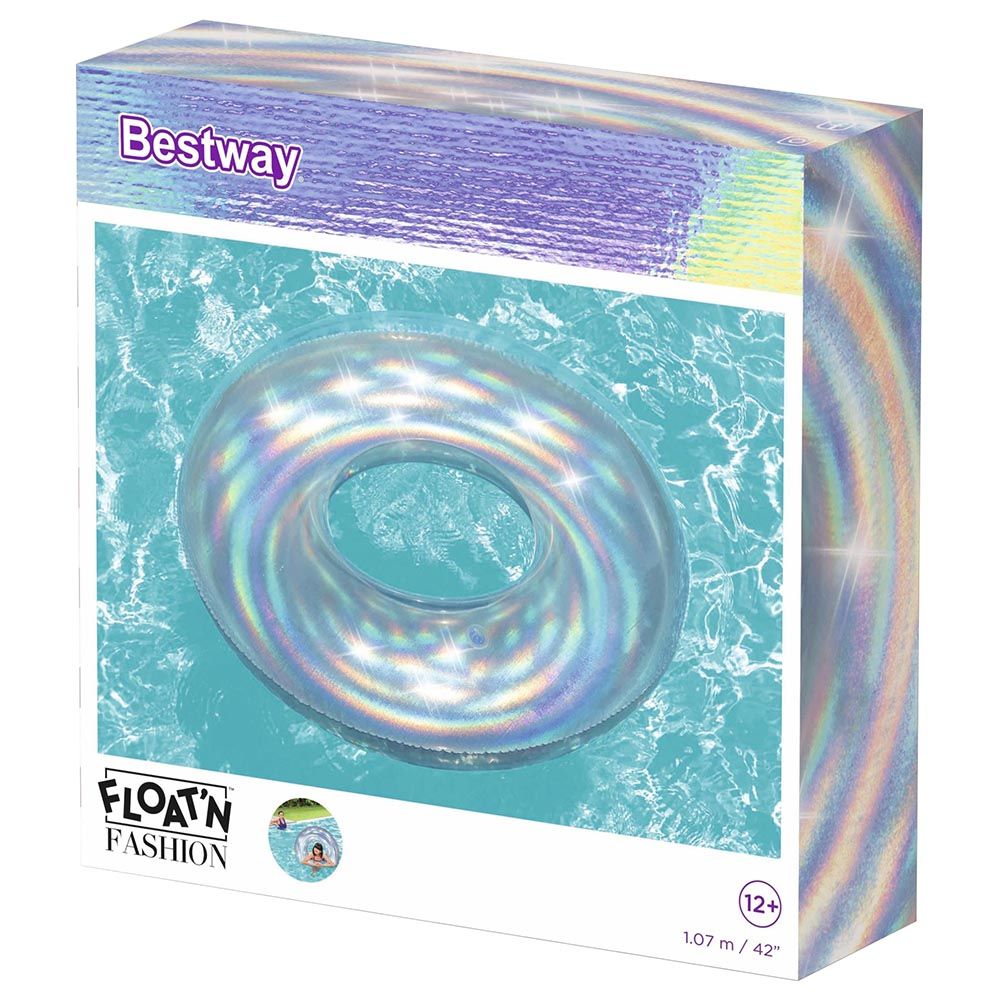 Bestway - Iridescent Swim Ring - 107cm - Inflatable Pool Ring