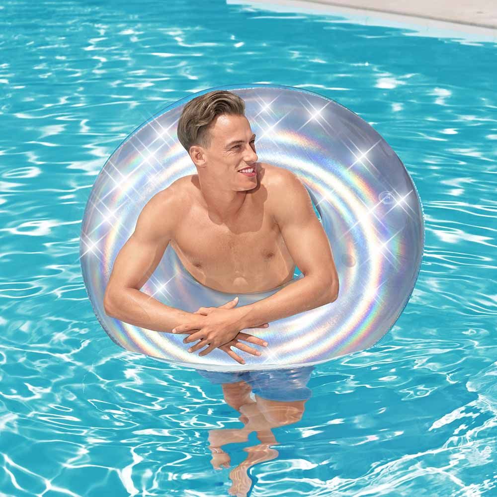 Bestway - Iridescent Swim Ring - 107cm - Inflatable Pool Ring