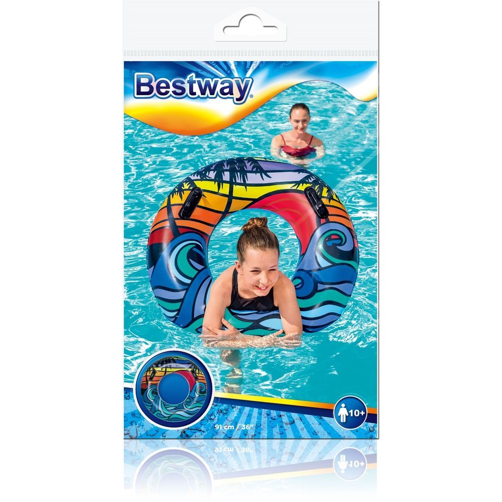 Bestway - Swim Ring - Coastal Castaway 91cm