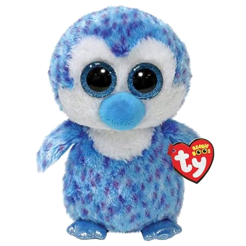 Ty - Beanie Boos Penguin Tony Blue 6-inch - Regular