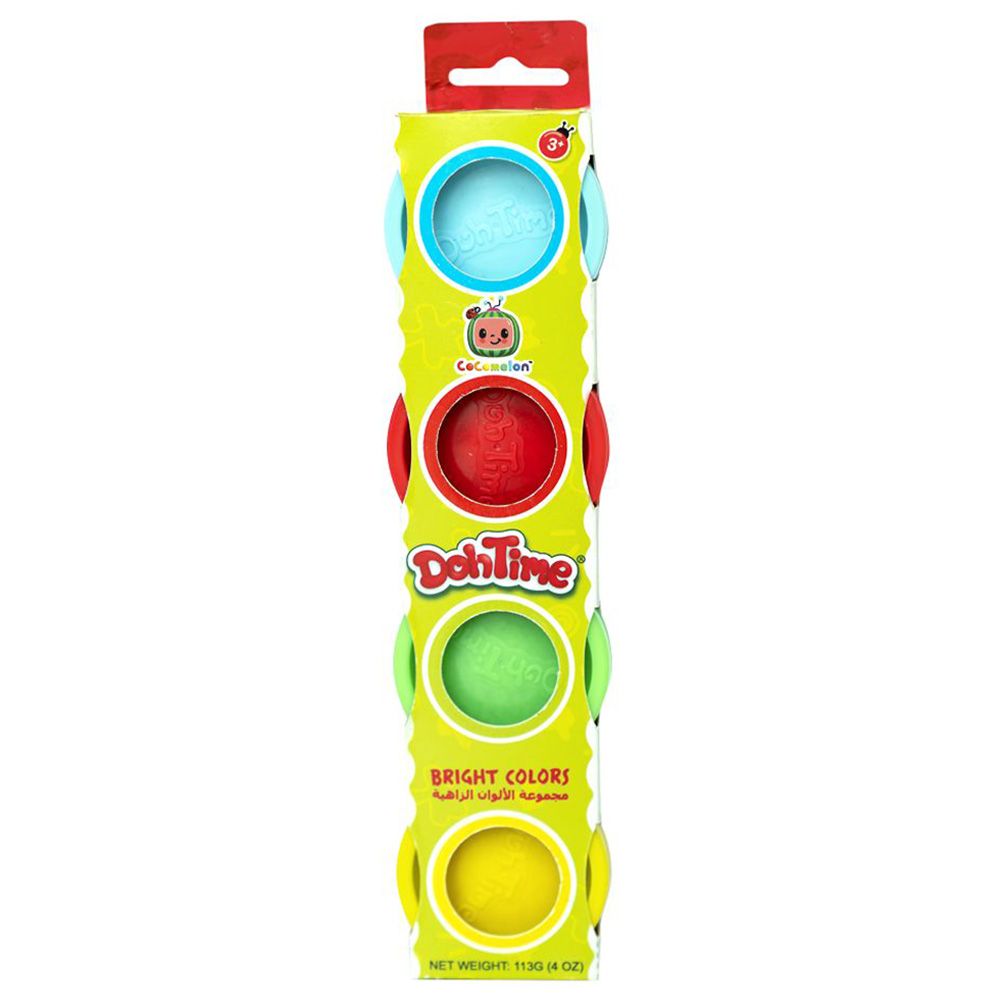 DohTime - Cocomelon Bright Colors 4pcs