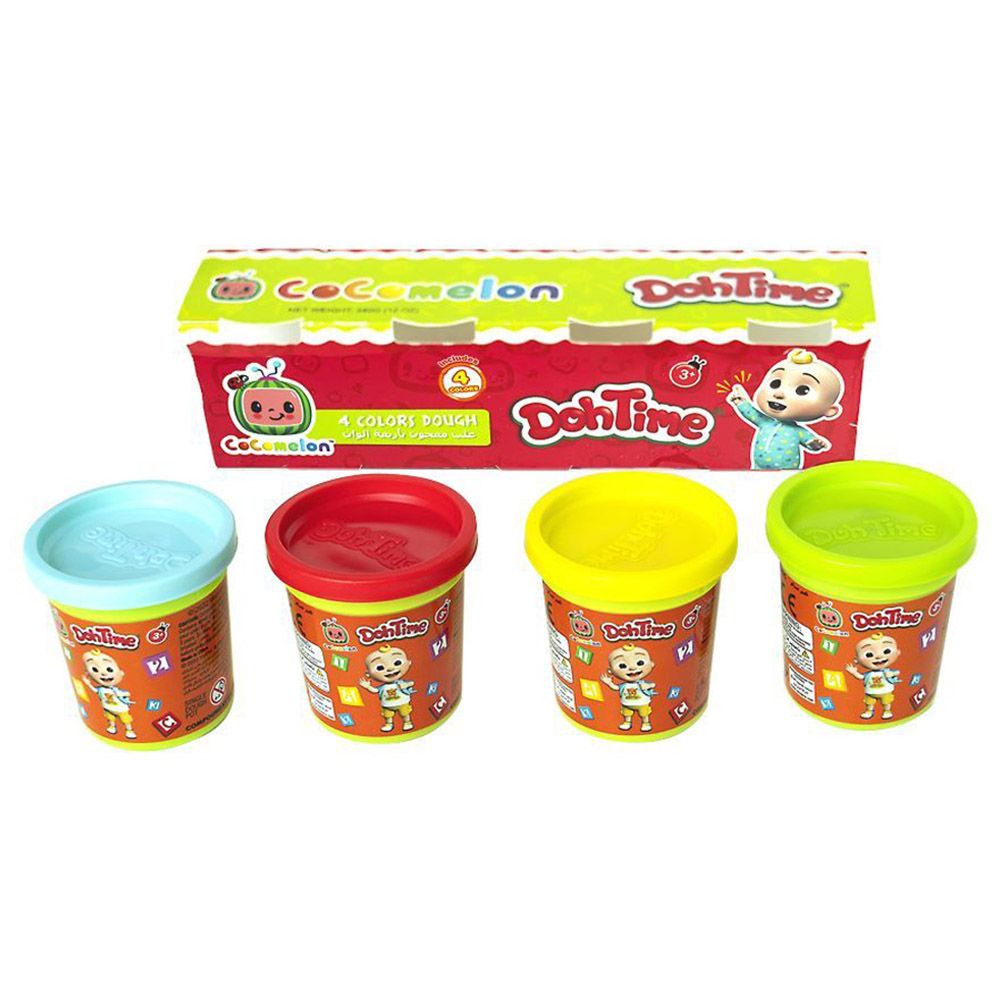 Cocomelon - Dohtime Cocomelon Dough - 4pcs - 340g