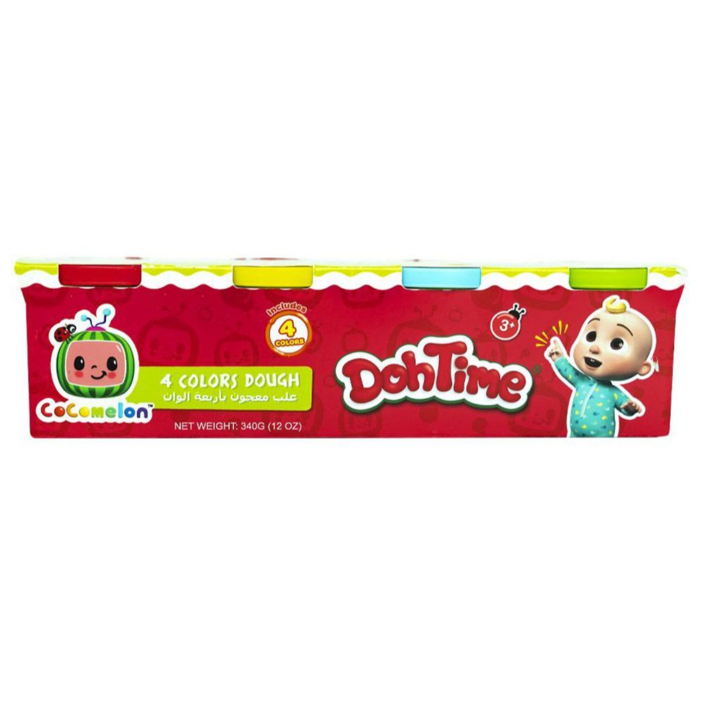 Cocomelon - Dohtime Cocomelon Dough - 4pcs - 340g