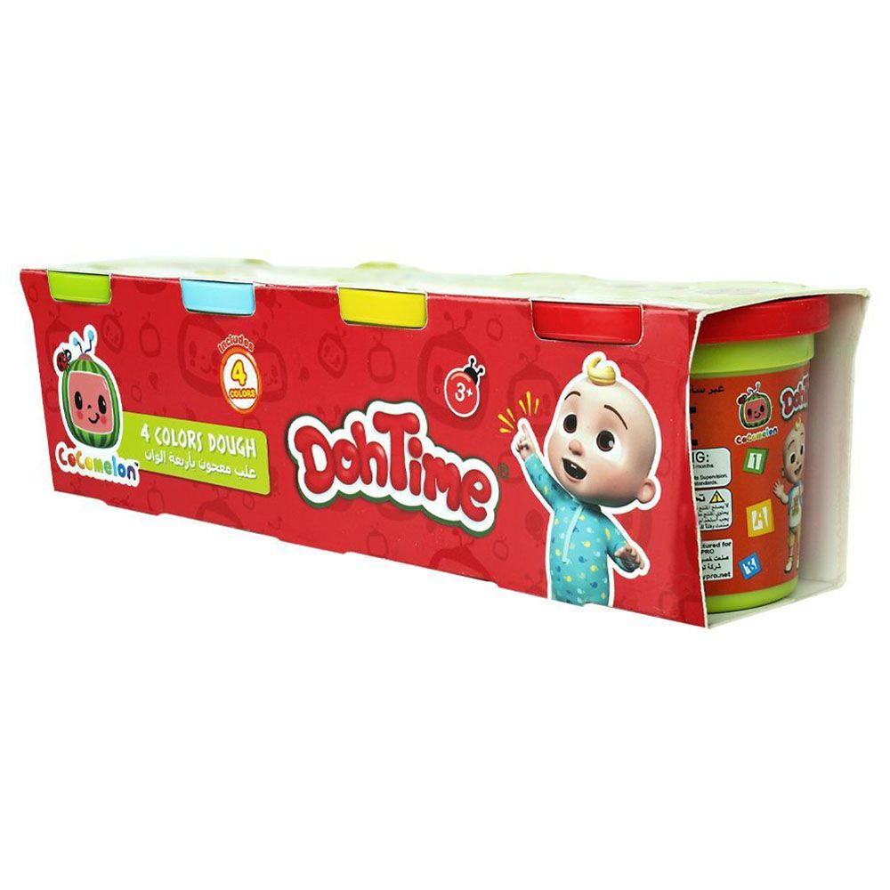 Cocomelon - Dohtime Cocomelon Dough - 4pcs - 340g