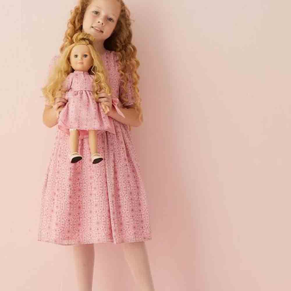 Hayati Girl - Bow Chic Dress - Pink