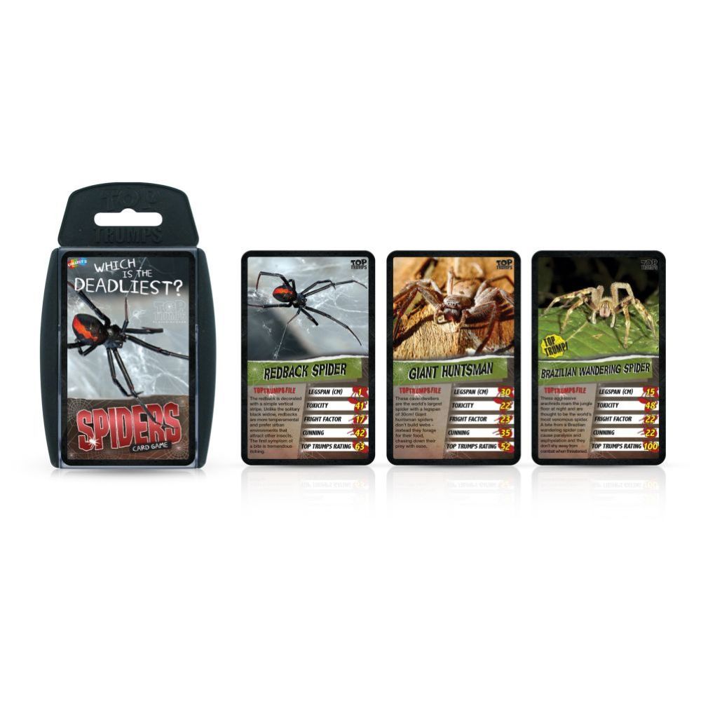 Winning Moves - Toptrumps Spiders Card Game