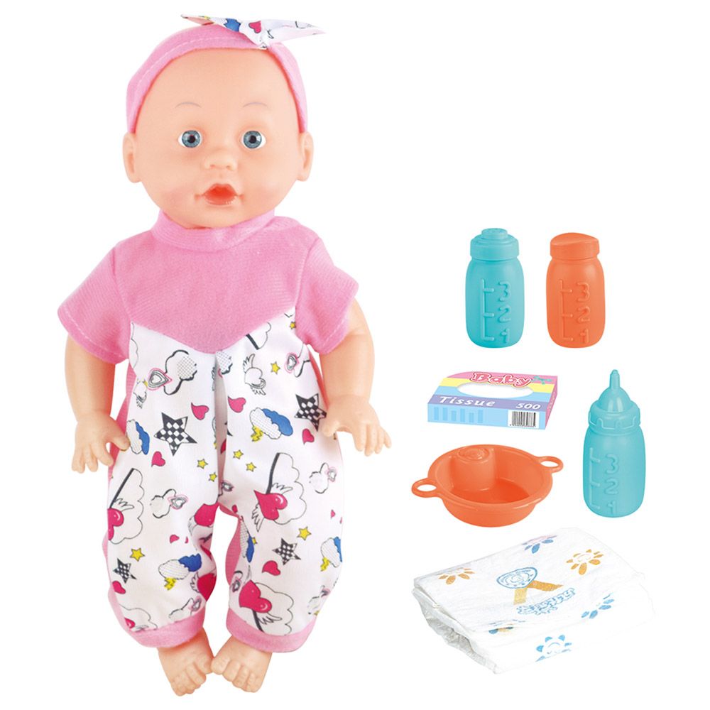 Power Joy - Baby Cayla Honey Doll Playset 31cm - Assorted 1pc