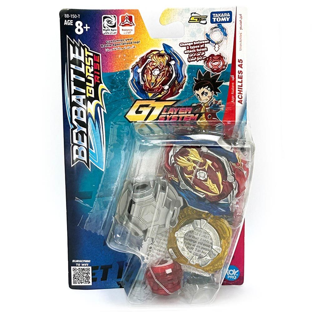 Takara Tomy-Beyblade-Beybattle Burst-Achilles A5