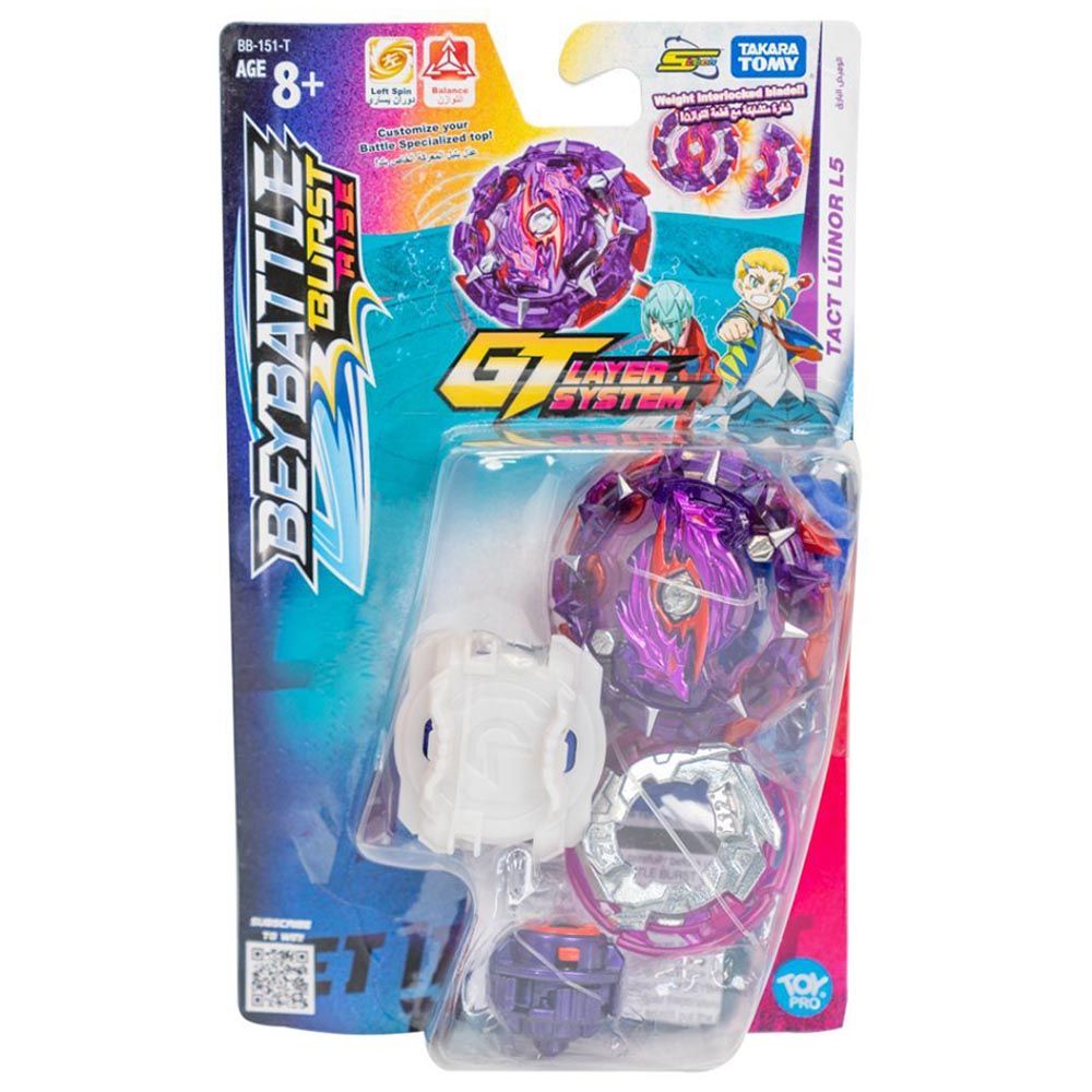 Takara Tomy-Beyblade-Beybattle Burst-Tact Luinor L5