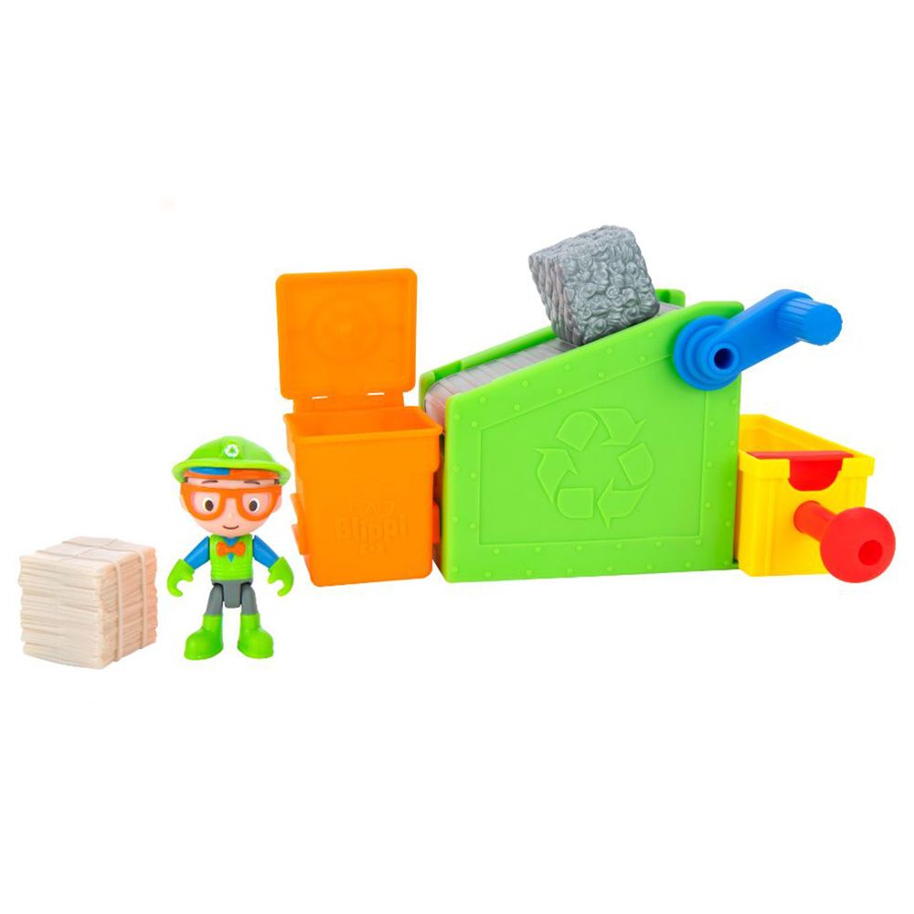 Blippi - Little Recycling Center Playset