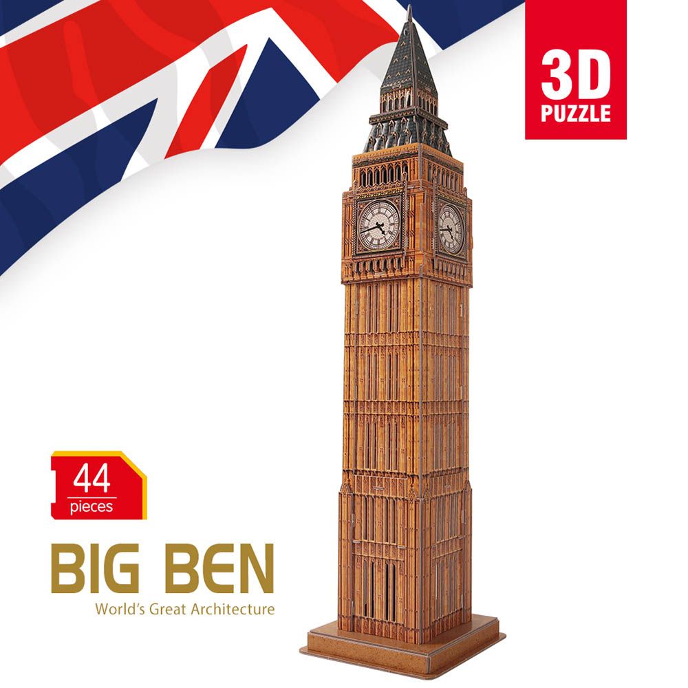 CubicFun - 3D Puzzle Big Ben London - 44pc