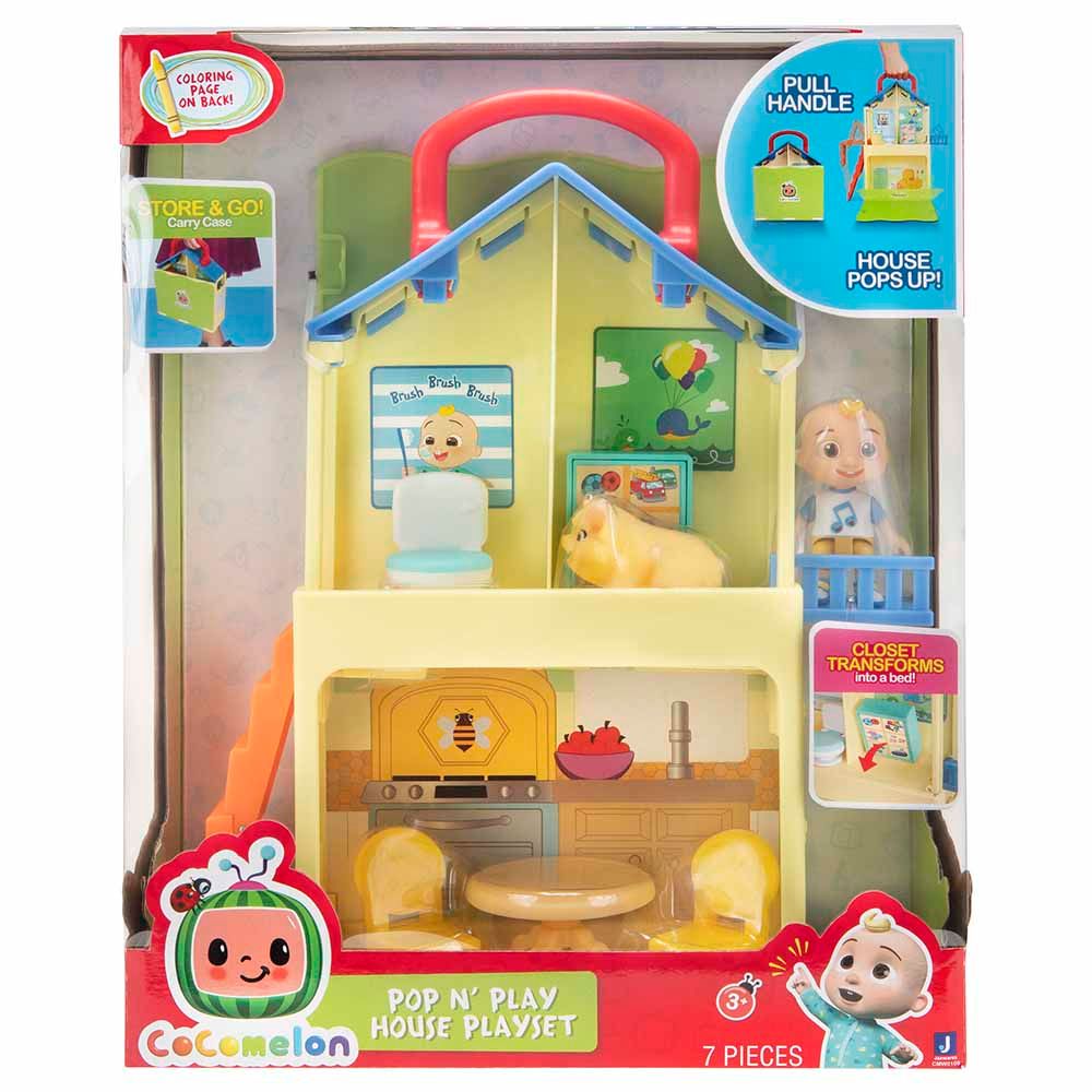 Cocomelon - Pop N Play House - 7pcs