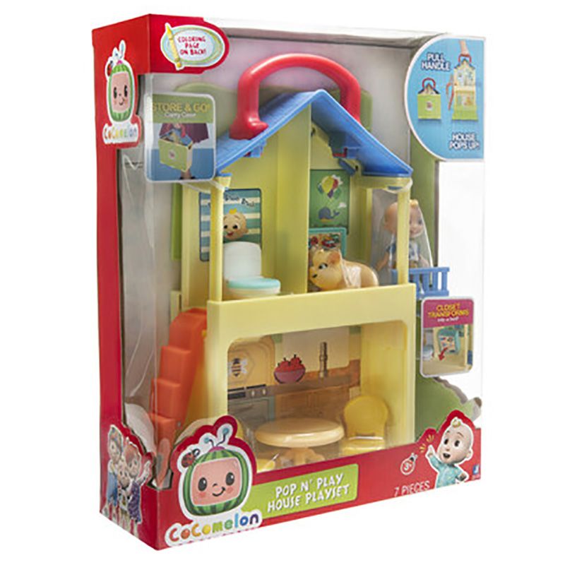 Cocomelon - Pop N Play House - 7pcs