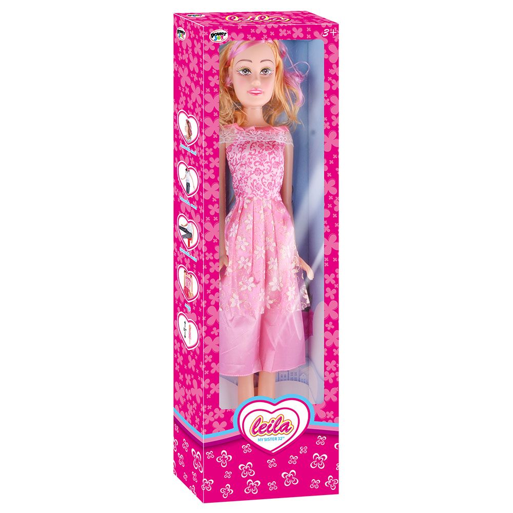 Power Joy - Leila My Sister Fashion Doll - 80cm - Assorted 1 pc