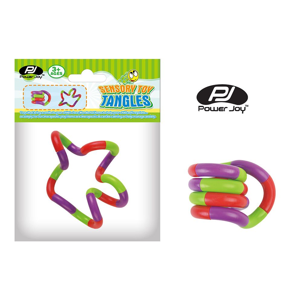 Power Joy - Sensory Toy Tangles 36cm - Assorted