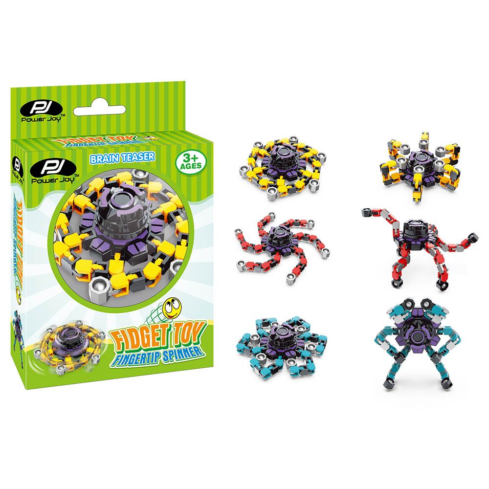 Power Joy - Fidget Toy Spinner - Assorted 1pc