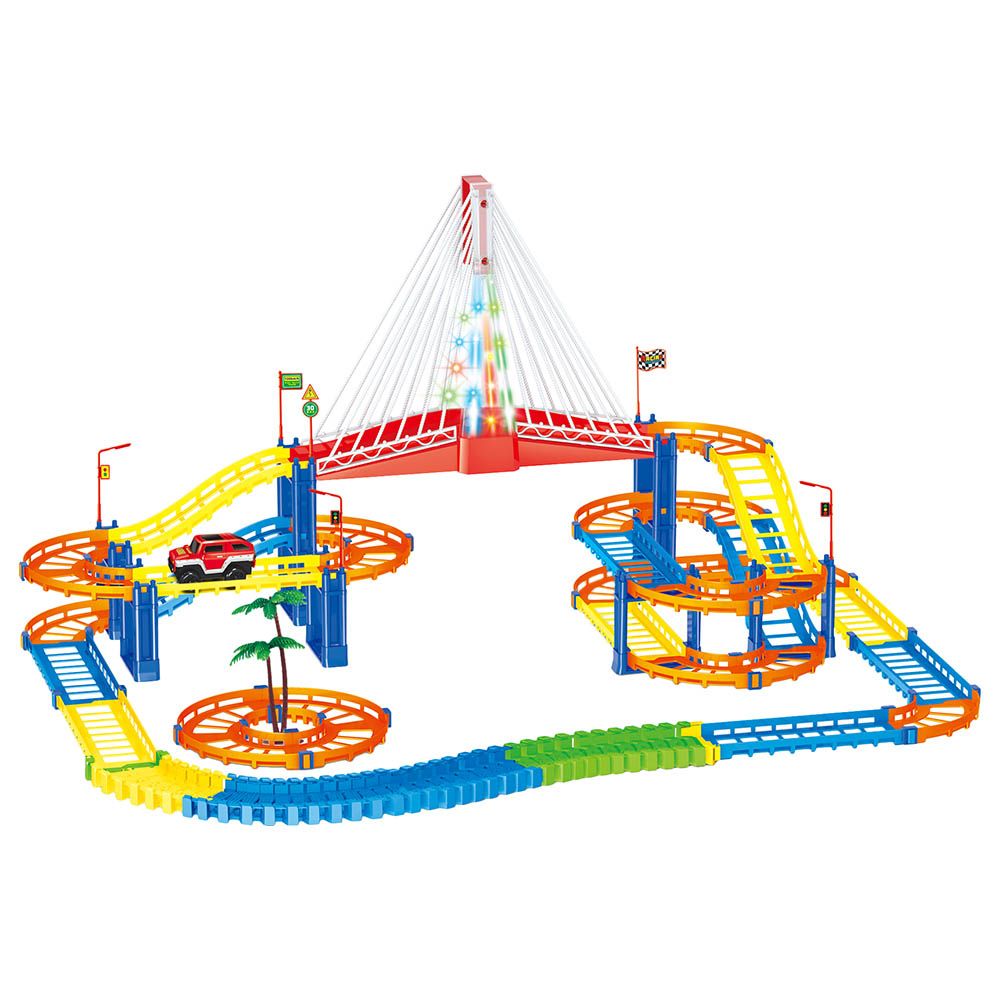 Power Joy - Vroom Vroom Magic Track Bridge Set