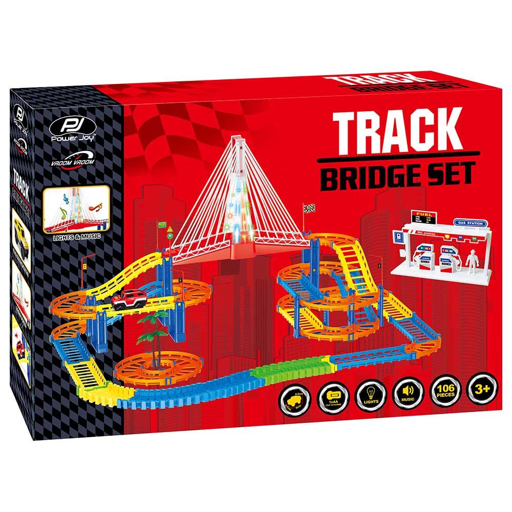 Power Joy - Vroom Vroom Magic Track Bridge Set