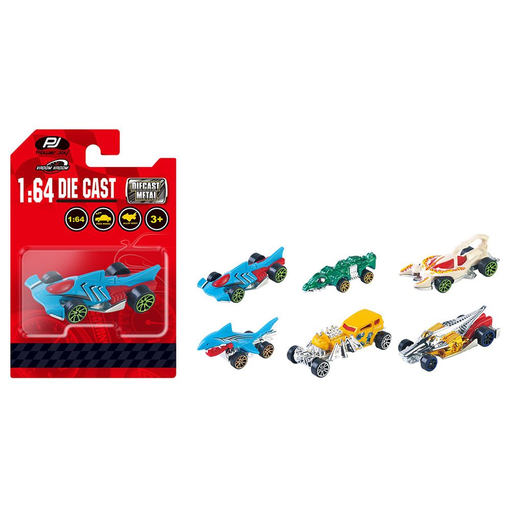 Power Joy - Vroom Vroom Die Cast Viper-Dc - Assorted 1pc