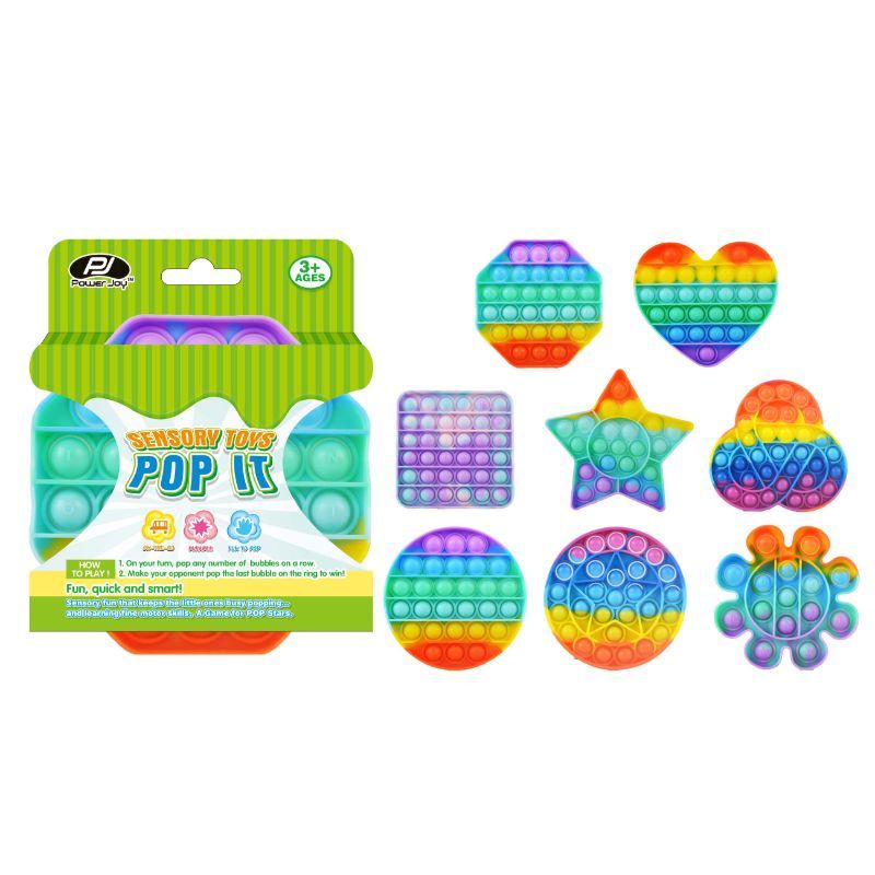 Power Joy - Pop-It Fidget Game - Assorted 1pc