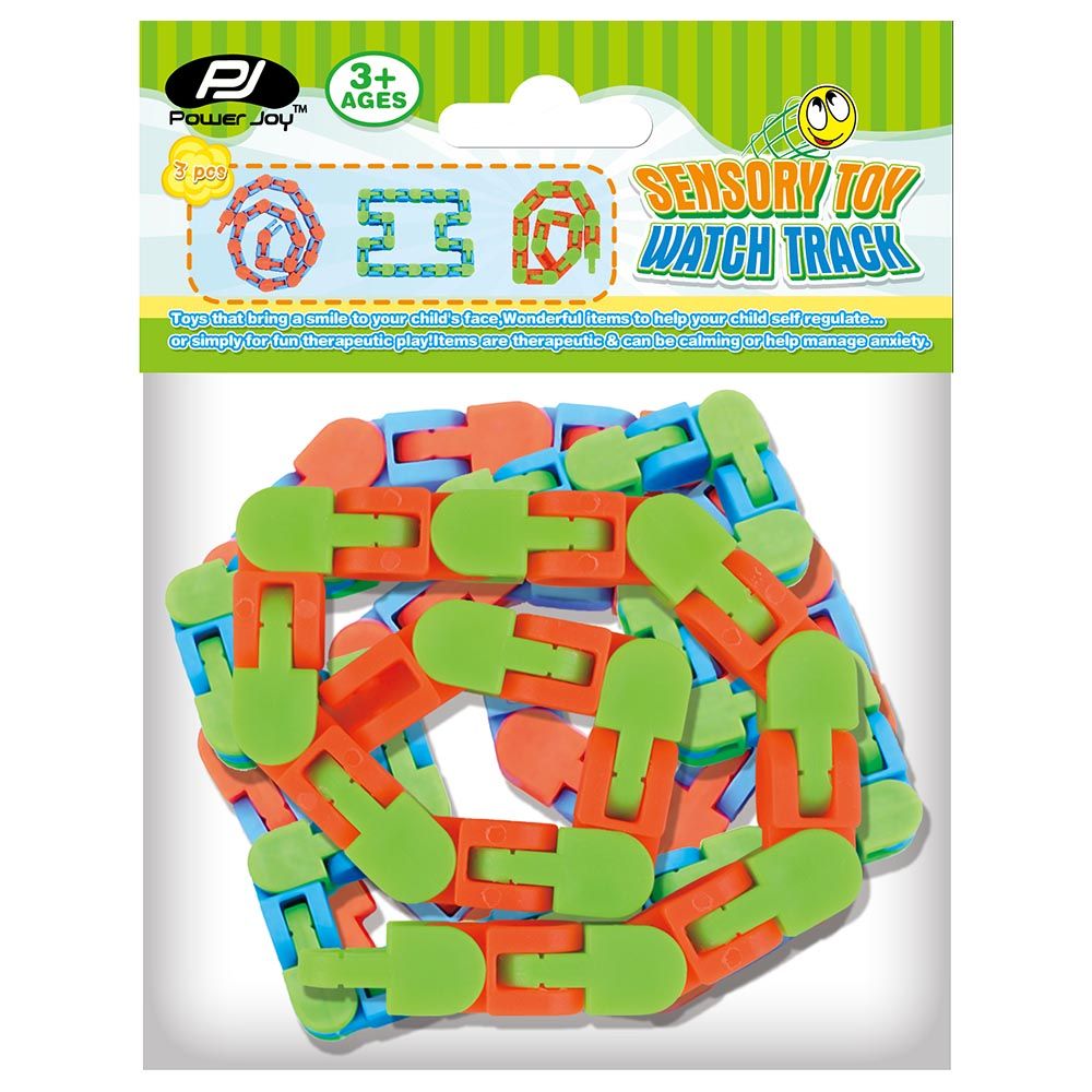 Power Joy - Sensory Toy Wacky Track 28cm - Assorted 1pc