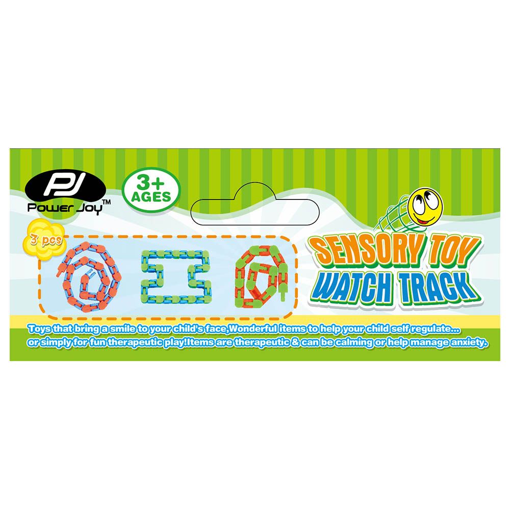 Power Joy - Sensory Toy Wacky Track 28cm - Assorted 1pc