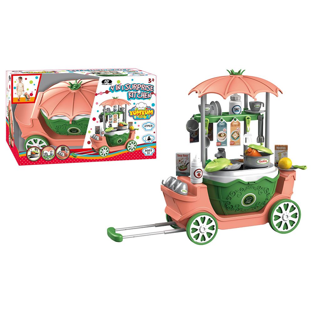 Power Joy - 4-in-1 Yumyum Surprise Kitchen - Green