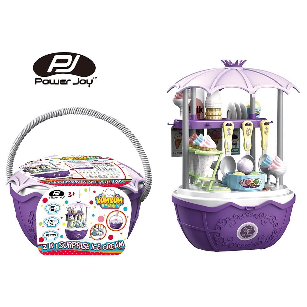 Power Joy - 2-in-1 Yumyum Surprise Icecream Playset