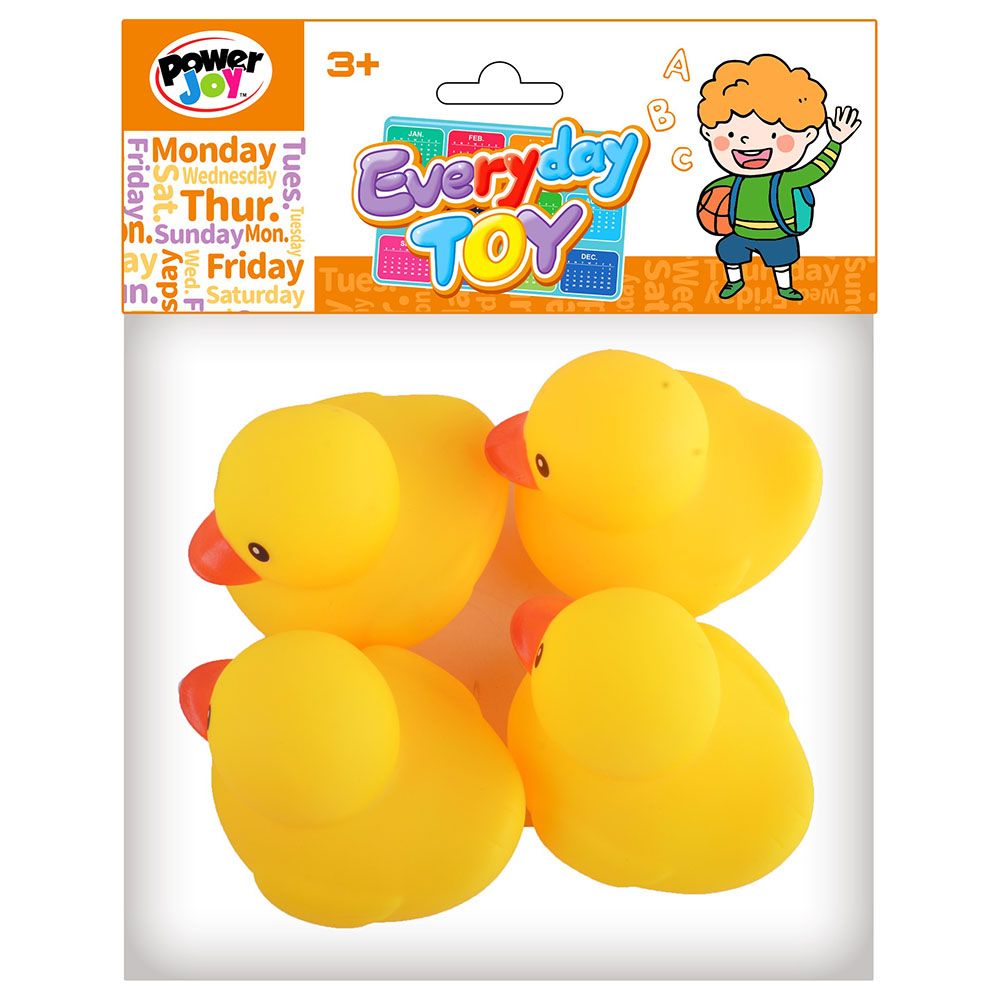 Power Joy - Everyday Toy Duck Floating 4pcs