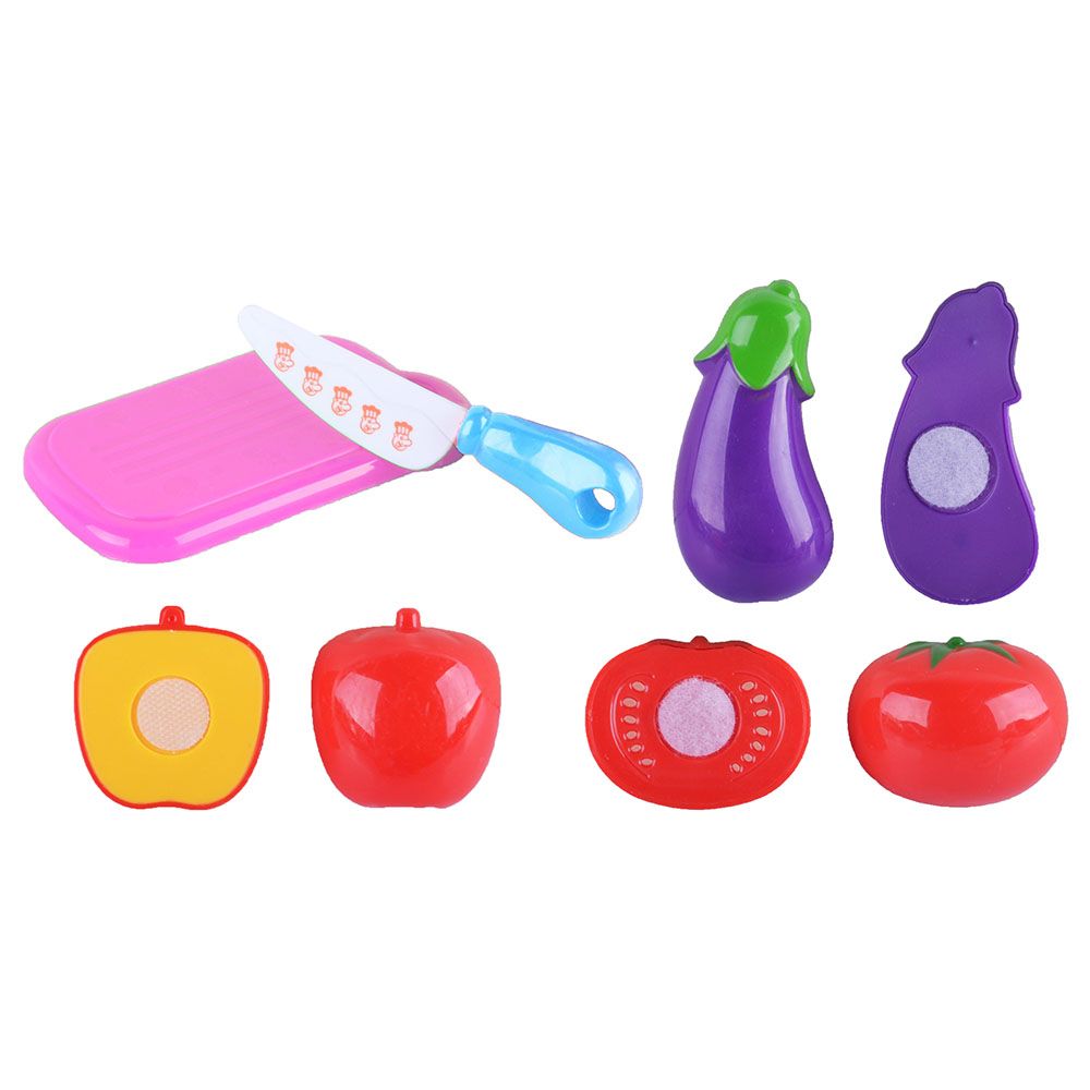 Power Joy - Everyday Toy Fruit & Vegetable Set - Assorted 1pc