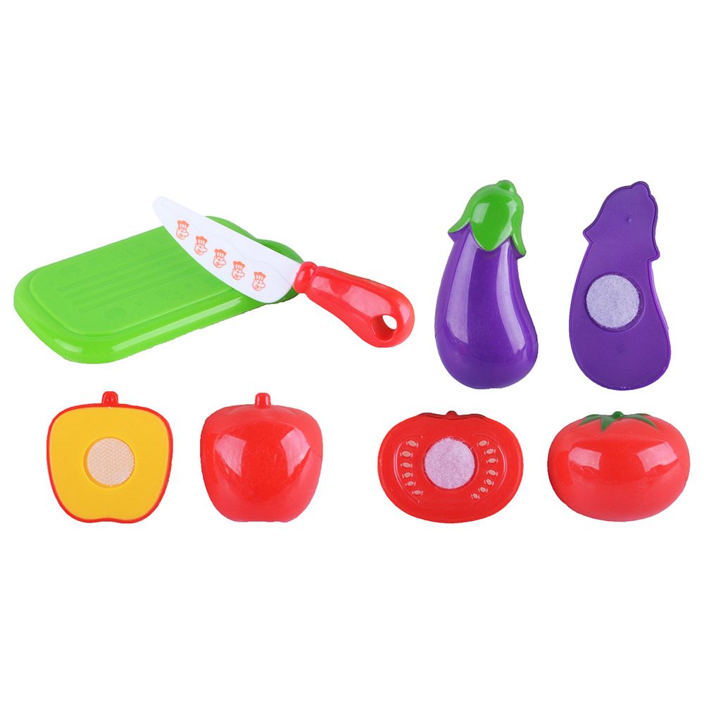 Power Joy - Everyday Toy Fruit & Vegetable Set - Assorted 1pc