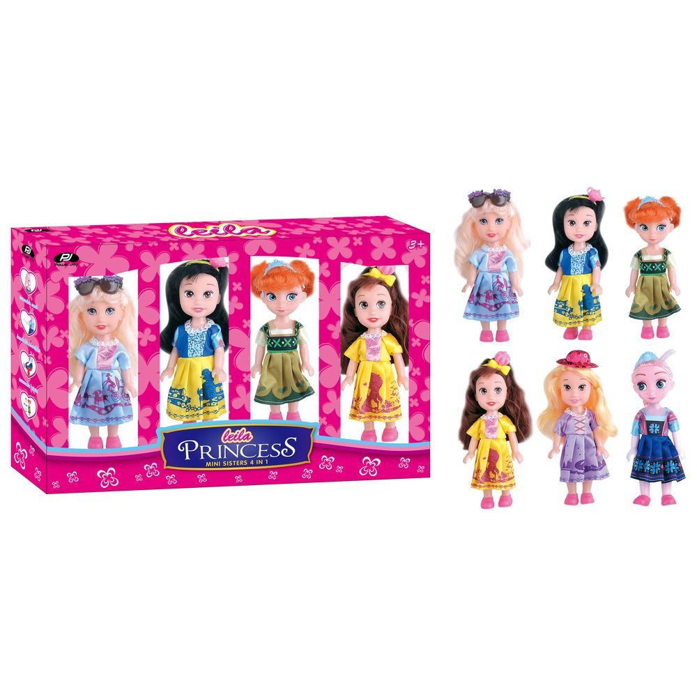 Power Joy - Leila Princess Mini Sisters 4-in-1