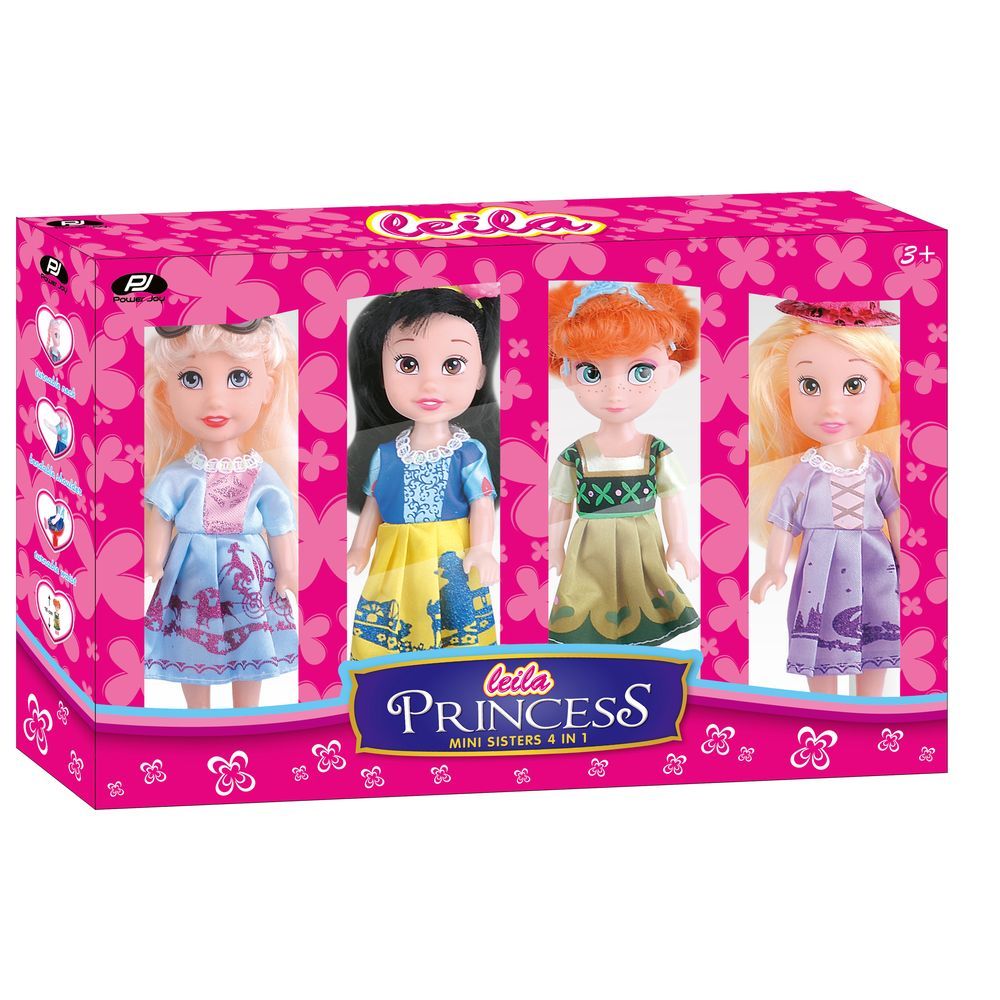 Power Joy - Leila Princess Mini Sisters 4-in-1