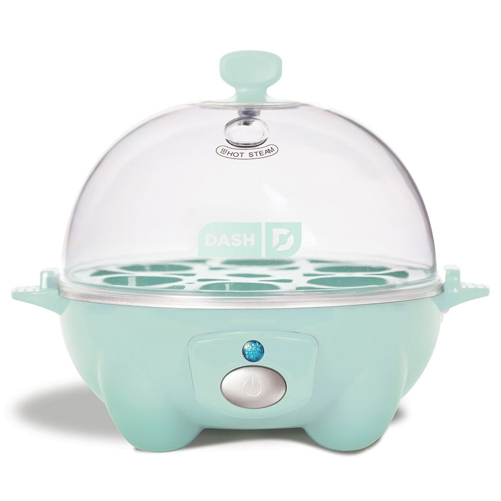 Dash Rapid Egg Cooker: 6 Egg Capacity Electric Cooker - Aqua