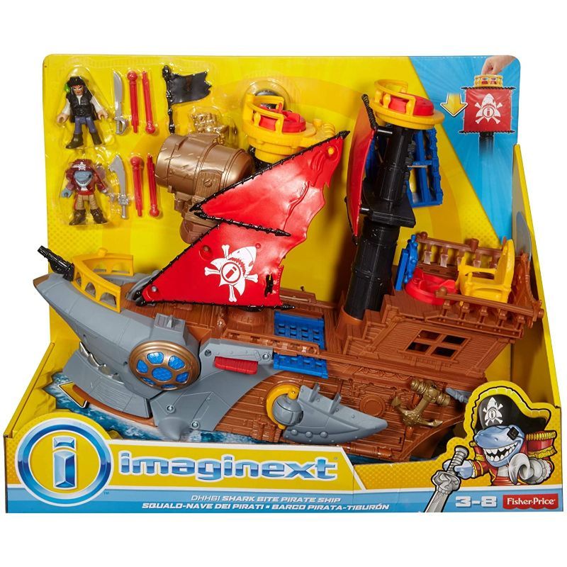 DC Super Friends - Shark Bite Pirate Ship