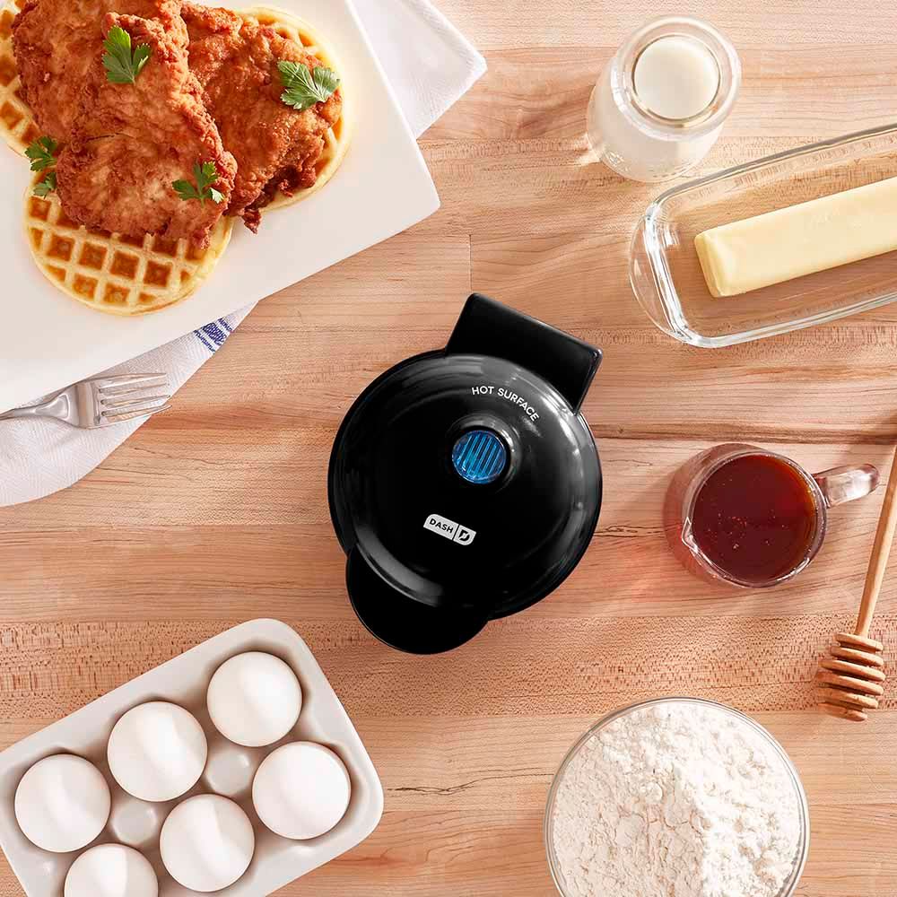 Dash Mini Waffle Maker Machine - Black