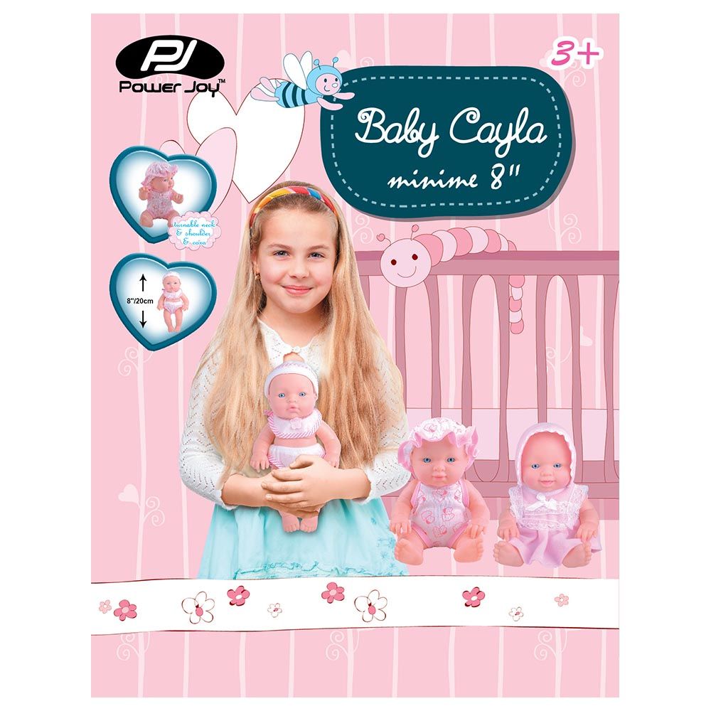 Power Joy - Baby Cayla Minime - 20cm - Assorted 1pc