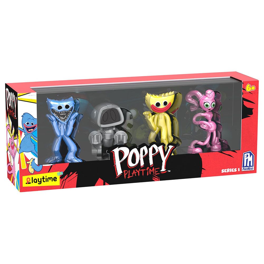 Poppy Playtime - Figure Pack - 4pcs - 3-Inch