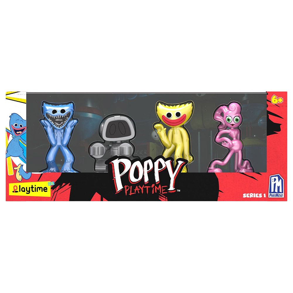 Poppy Playtime - Figure Pack - 4pcs - 3-Inch